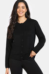 Zivame Retro Peek Jumpers Flat Knit Loungewear Top - Black Beauty — thumbnail 2